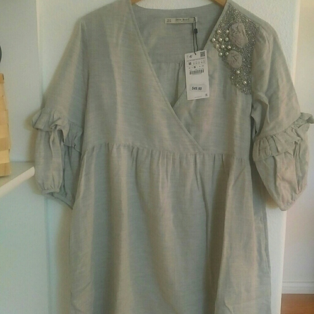 NWT Zara baby doll dress